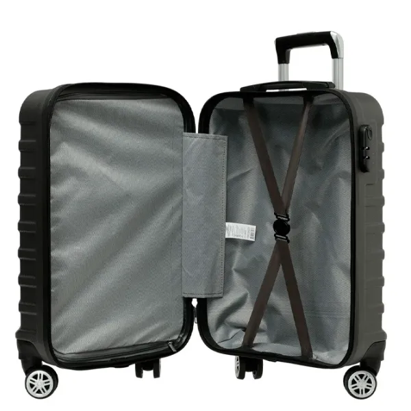 Valiză Travel Soft 3W KANSAS / Black Anthracite photo 3