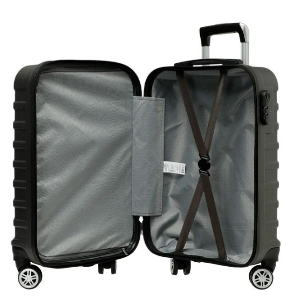 Valiză Travel Soft 3W KANSAS / Black Anthracite photo 3