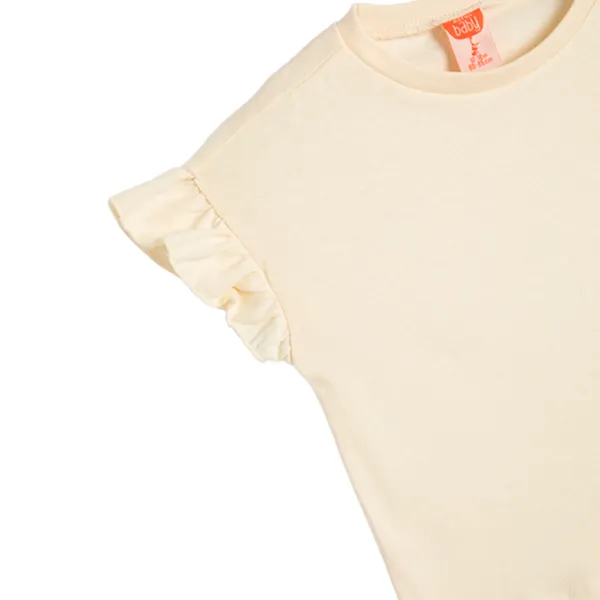 Tricou pentru fete Koton 4SMG10044AK 92 - 98 cm / Beige photo 3