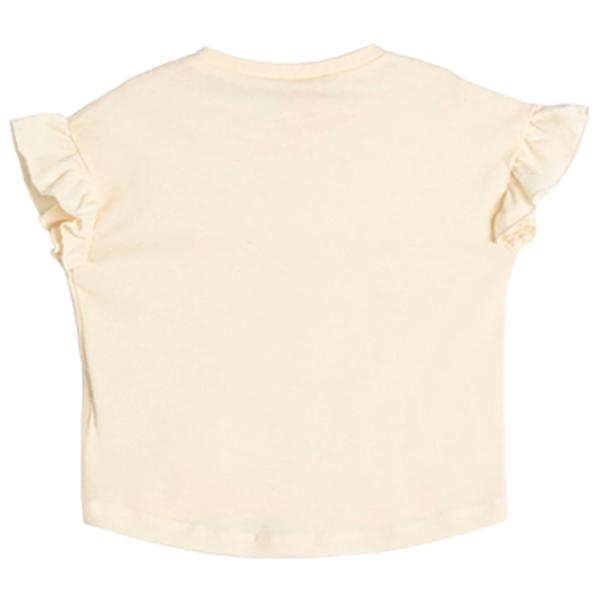 Tricou pentru fete Koton 4SMG10044AK 104 - 110 cm / Beige photo 2 Tricou pentru fete Koton 4SMG10044AK 104 - 110 cm / Beige photo 2