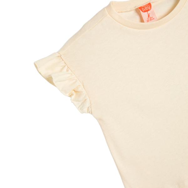 Tricou pentru fete Koton 4SMG10044AK 104 - 110 cm / Beige photo 3 Tricou pentru fete Koton 4SMG10044AK 104 - 110 cm / Beige photo 3