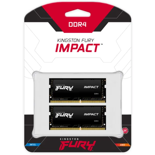 Memorie RAM Kingston FURY IMPACT SO-DIMM KF426S16IBK2/ 32 DDR4/ 32 GB photo 2