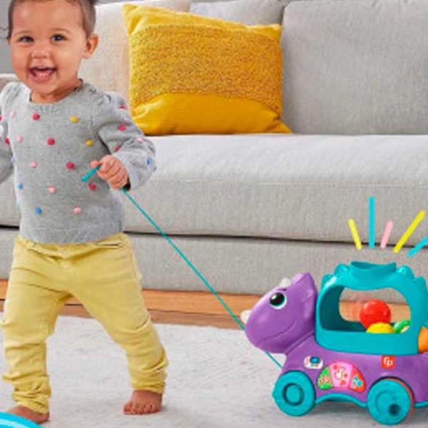 Игрушка каталка Mattel Life HNR53 1+/ Синий photo 4 Игрушка каталка Mattel Life HNR53 1+/ Синий photo 4