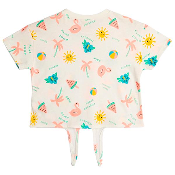 Футболка для девочек Koton 4SMG10071AK 104 - 110 см / Бежевый photo 3 Футболка для девочек Koton 4SMG10071AK 104 - 110 см / Бежевый photo 3