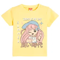 Tricou pentru fete Koton 4SMG10032AK 86 - 92 cm / Yellow