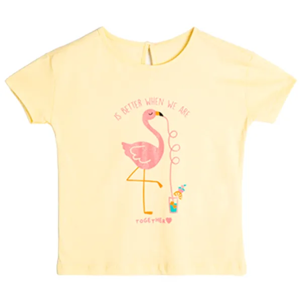 Tricou pentru fete Koton 4SMG10109AK 80 - 86 cm / Yellow photo 1