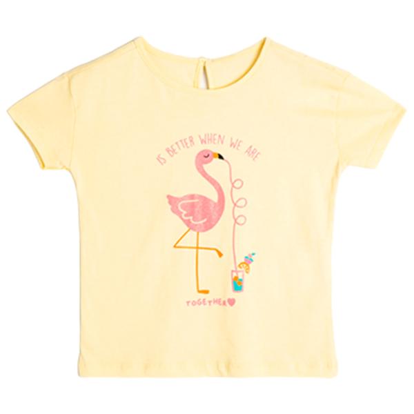 Tricou pentru fete Koton 4SMG10109AK 80 - 86 cm / Yellow photo 1