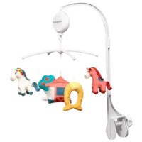 Игрушка для колясок и кроваток BabyOno Animals 793 0+/ Белый