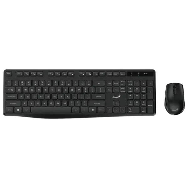 Tastatura & Mouse Genius KM-8206S Fără fir/ Black photo 1