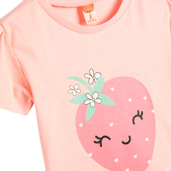 Tricou pentru fete Koton 4SMG10058AK 92 - 98 cm / Pink photo 3