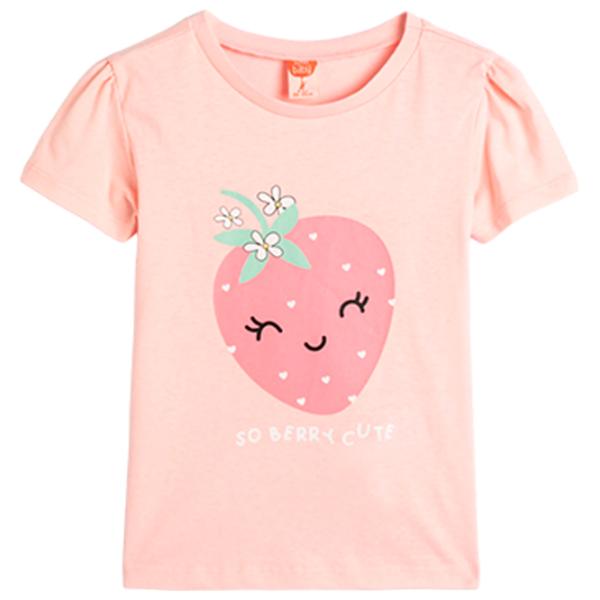 Tricou pentru fete Koton 4SMG10058AK 74 - 80 cm / Pink photo 1