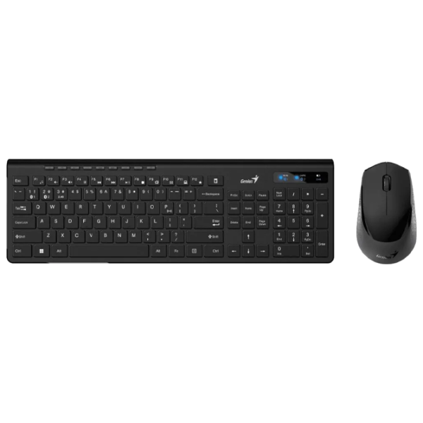 Tastatura & Mouse Genius SlimStar 8230 Fără fir/ Black photo 1