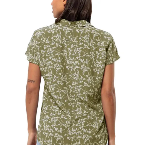 Рубашка для женщин Jack Wolfskin JW14040518775 XL/ Dark Olive Green photo 2
