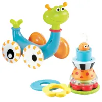 Jucarii muzicale Yook Crawl ´n´ Go Snail de la 6 luni