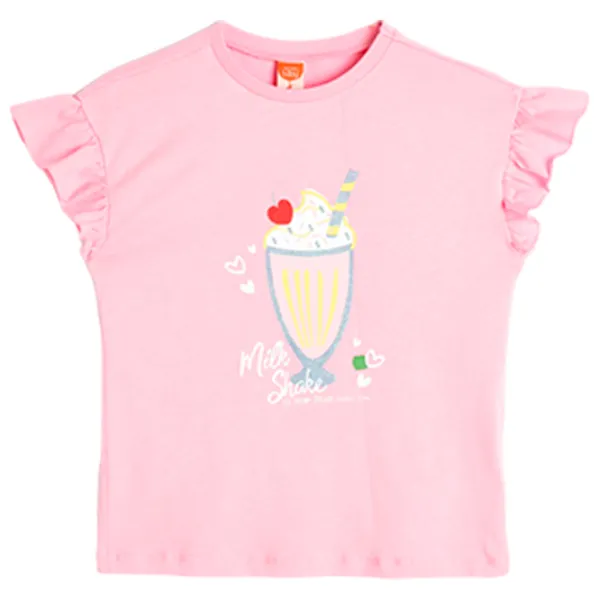 Tricou pentru fete Koton 4SMG10070AK 74 - 80 cm / Pink photo 1