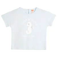 Футболка для девочек Koton 4SMG10111AK 98 - 104 см / Синий