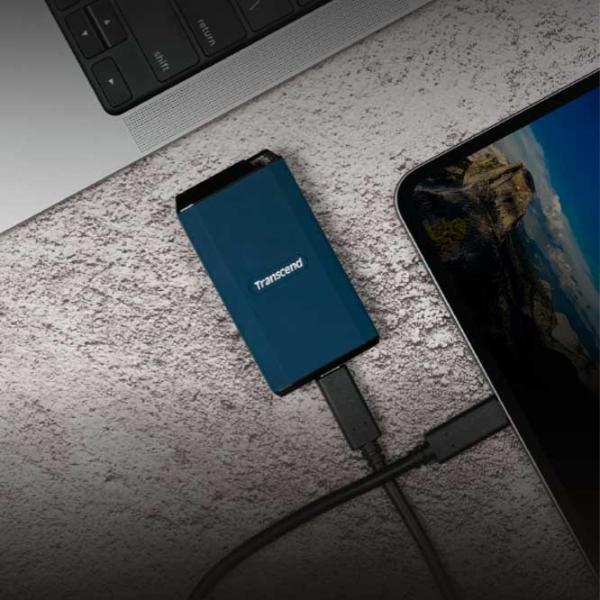 SSD Transcend ESD410C 4 ТБ Тёмно синий photo 5