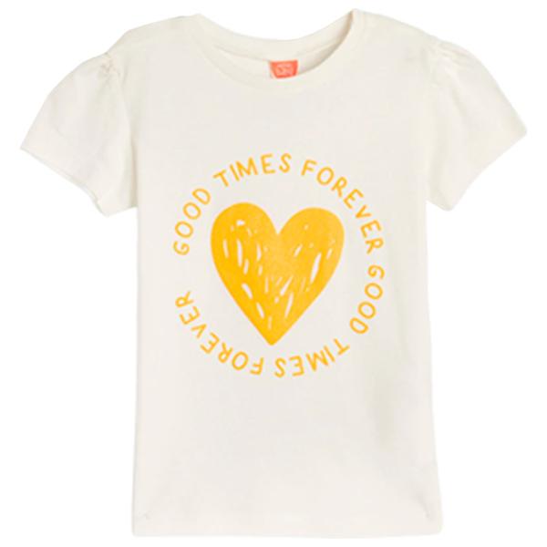 Tricou pentru fete Koton 4SMG10051AK 92 - 98 cm / Beige photo 1