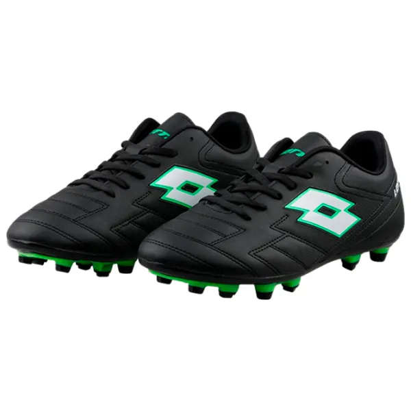 Ghete de fotbal pentru bărbați Lotto 3W RATRON FG 3PR 41/ Black photo 1