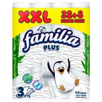 Туалетная бумага Familia Bambu Количество в наборе - 40/ Количество слоев - 3