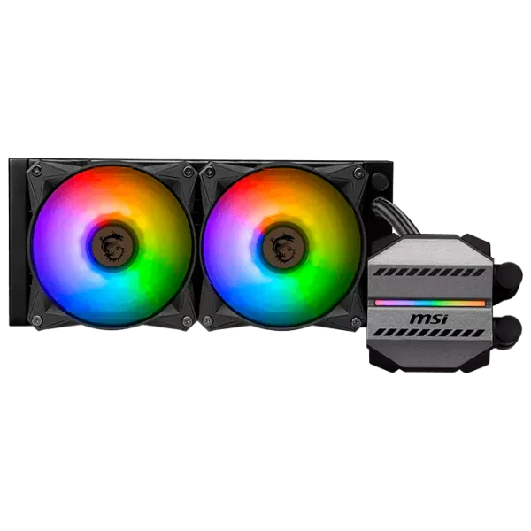 Жидкостное охлаждение MSI MAG CORELIQUID M240 Подшипник скольжения/ 2000 об/ мин photo 1