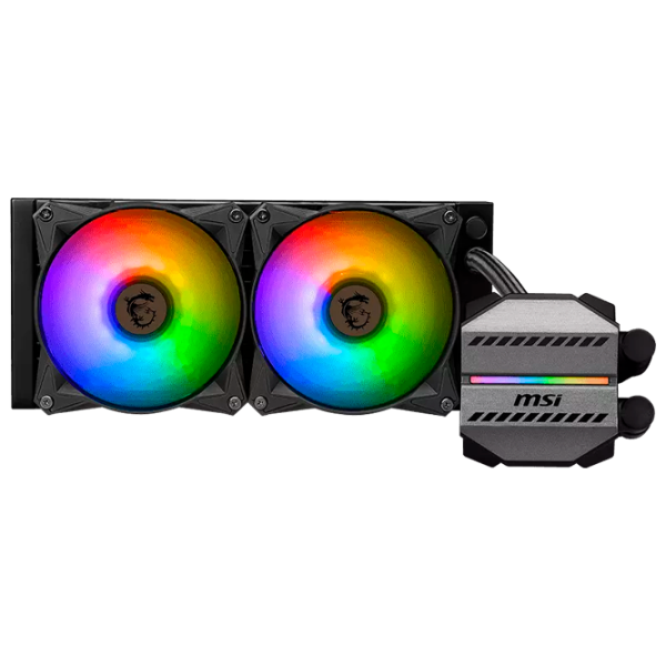 Жидкостное охлаждение MSI MAG CORELIQUID M240 Подшипник скольжения/ 2000 об/ мин photo 1
