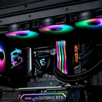 Cooler cu lichid MSI MAG CORELIQUID 360R V2 Hidrodinamic/ 2000 rpm photo 5