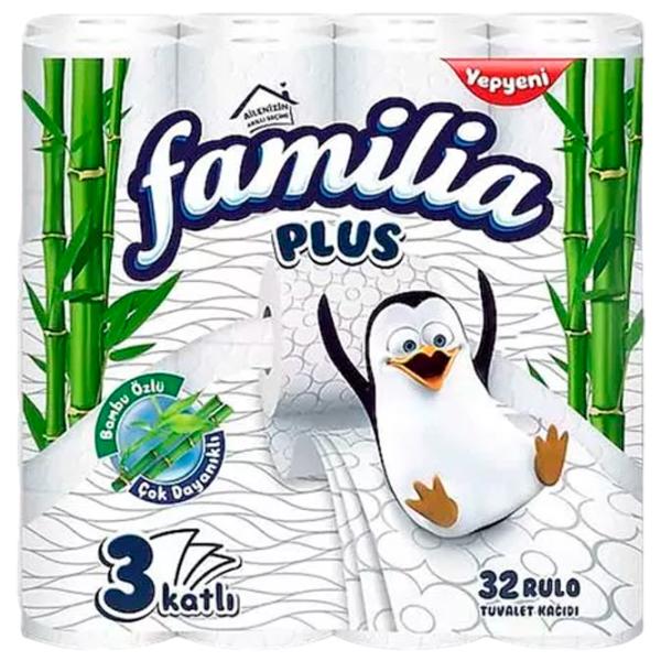 Hârtie igienică Familia Bambu White Plus Cantitatea în set - 32/ Numărul de straturi - 3 photo 1 Hârtie igienică Familia Bambu White Plus Cantitatea în set - 32/ Numărul de straturi - 3 photo 1