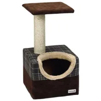 Когтеточка для кошек Beeztees Sarek Напольная/ Коричневый
