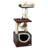 Когтеточка для кошек Beeztees Danya Напольная/ Коричневый