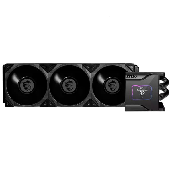 Жидкостное охлаждение MSI MEG CORELIQUID S360 Гидродинамический/ 2000 об/ мин photo 1 Жидкостное охлаждение MSI MEG CORELIQUID S360 Гидродинамический/ 2000 об/ мин photo 1