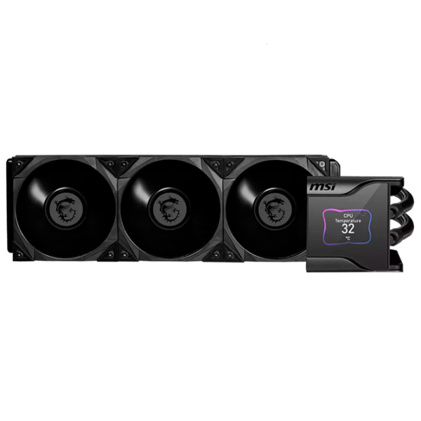 Жидкостное охлаждение MSI MEG CORELIQUID S360 Гидродинамический/ 2000 об/ мин photo 1 Жидкостное охлаждение MSI MEG CORELIQUID S360 Гидродинамический/ 2000 об/ мин photo 1