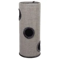 Когтеточка для кошек Beeztees Barrel Nanna Напольная/ Серый