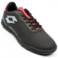 Ghete de fotbal pentru bărbați Lotto 3W FORCE TF 3PR 44/ Black