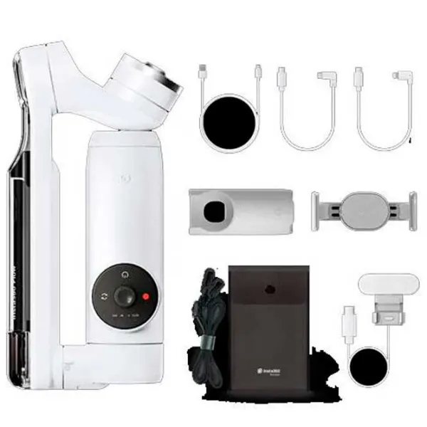 Selfie Stick Insta360 Flow Creator Kit Bluetooth/ White photo 7