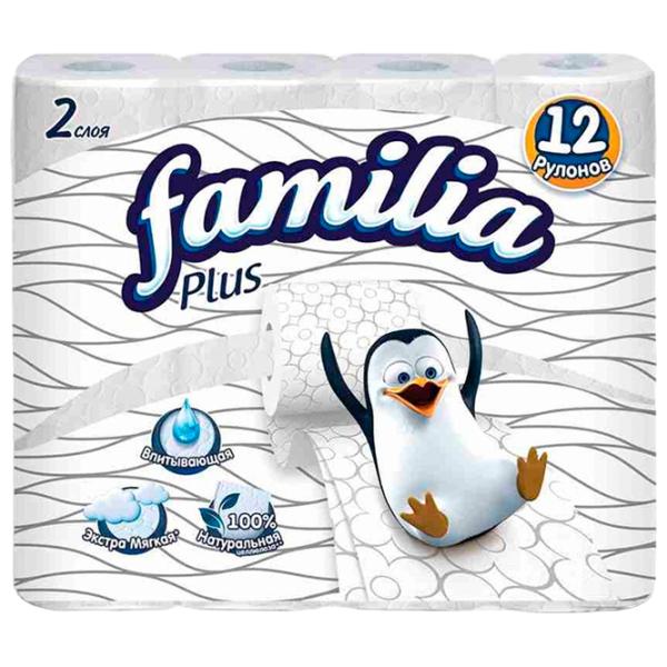 Hârtie igienică Familia White Plus Cantitatea în set - 12/ Numărul de straturi - 2 photo 1 Hârtie igienică Familia White Plus Cantitatea în set - 12/ Numărul de straturi - 2 photo 1