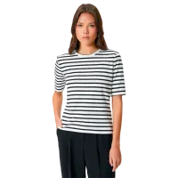 Tricou pentru femei Koton 4SAK50018EK 33% vâscoză/ White