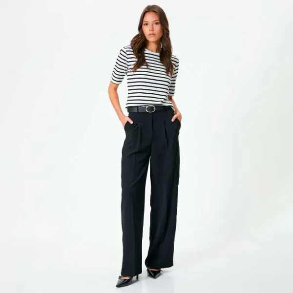 Tricou pentru femei Koton 4SAK50018EK 33% vâscoză/ White photo 3