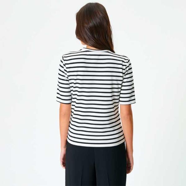 Tricou pentru femei Koton 4SAK50018EK 33% vâscoză/ White photo 4