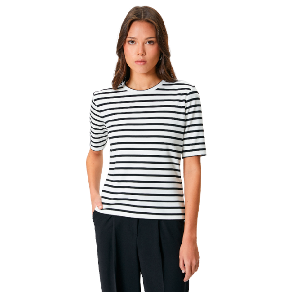 Tricou pentru femei Koton 4SAK50018EK 33% vâscoză/ White photo 1