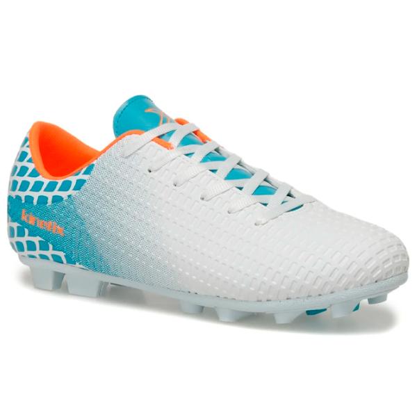 Ghete de fotbal pentru bărbați Kinetix 3M SERGI AG 3FX 42/ White photo 1 Ghete de fotbal pentru bărbați Kinetix 3M SERGI AG 3FX 42/ White photo 1