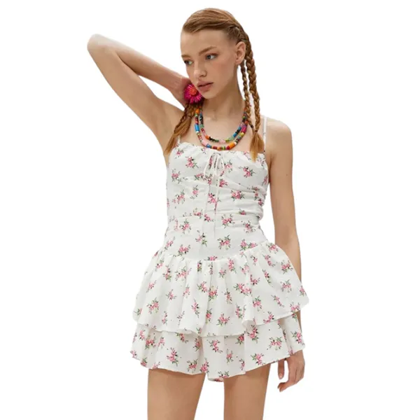 Платье для женщин Koton 3SAL70076IW M/ Белый photo 4 Платье для женщин Koton 3SAL70076IW M/ Белый photo 4