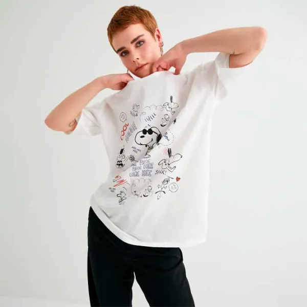 Футболка для женщин Koton 4SAL10201IK 100% хлопок/ Белый photo 2