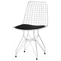 Кухонный стул Necoline Tivoli ЭКО Кожа/ Белый