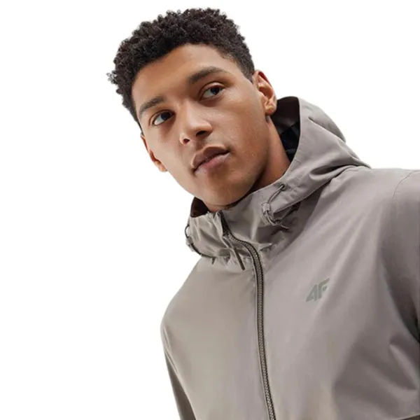 Спортивная куртка для мужчин 4F 4FWSS24TTJAM444-83S M/ Bej închis photo 4