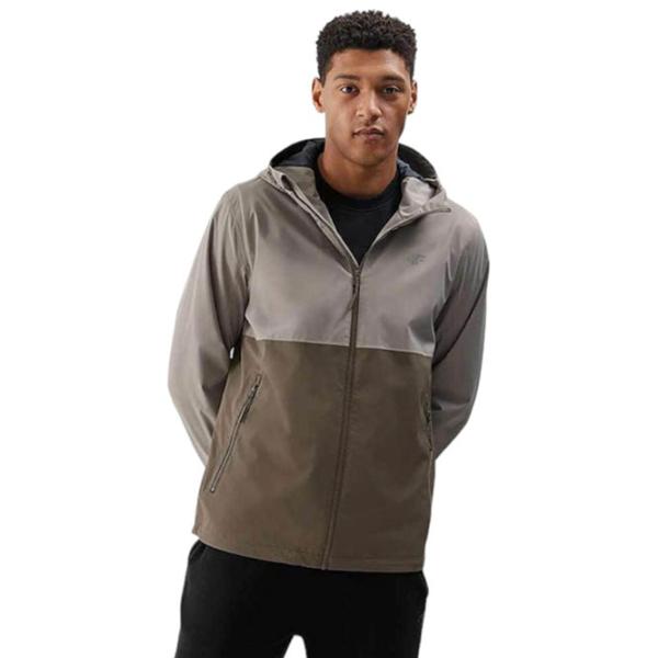 Jachetă sport pentru bărbați 4F 4FWSS24TTJAM444-83S S/ Bej închis photo 3