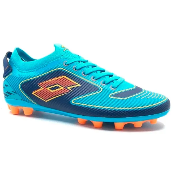 Ghete de fotbal pentru bărbați Lotto 3M BARAKUS FG 3FX 41/ Blue photo 1 Ghete de fotbal pentru bărbați Lotto 3M BARAKUS FG 3FX 41/ Blue photo 1