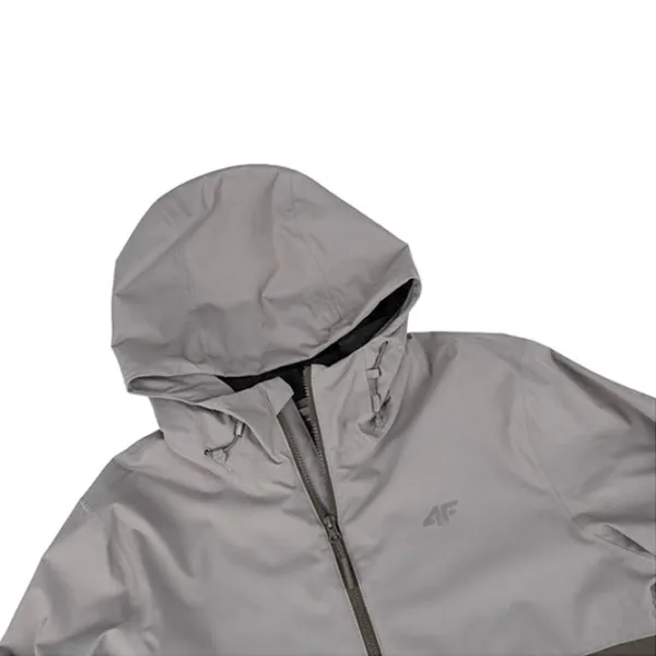 Jachetă sport pentru bărbați 4F 4FWSS24TSOFM224-83S M/ Bej închis photo 4 Jachetă sport pentru bărbați 4F 4FWSS24TSOFM224-83S M/ Bej închis photo 4