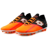 Ghete de fotbal pentru bărbați Lotto 3M BOWMI FG 3FX 40/ Orange