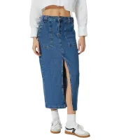 Юбка для женщин Koton 4SAL70001MD L/ Тёмно синий